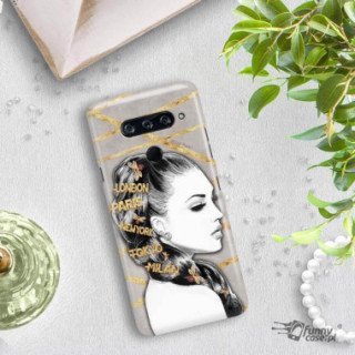Etui Lg V40, Etui Jodi Pedri Transparentny - FunnyCase