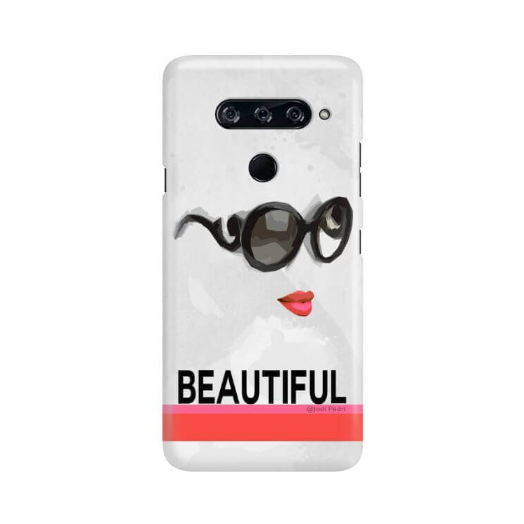 Etui Lg V40, Etui Jodi Pedri Transparentny - FunnyCase