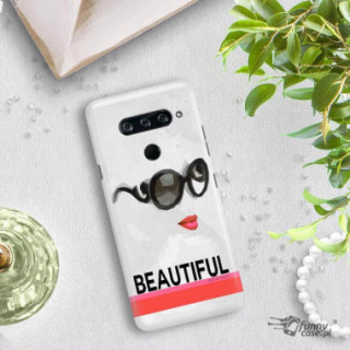 Etui Lg V40, Etui Jodi Pedri Transparentny - FunnyCase