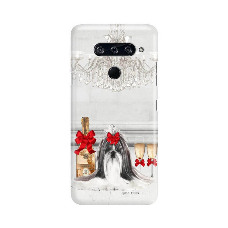 Etui Lg V40, Etui Jodi Pedri Transparentny - FunnyCase