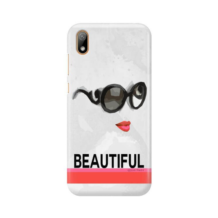 Etui Huawei Y5 2019, Etui Jodi Pedri Transparentny - FunnyCase