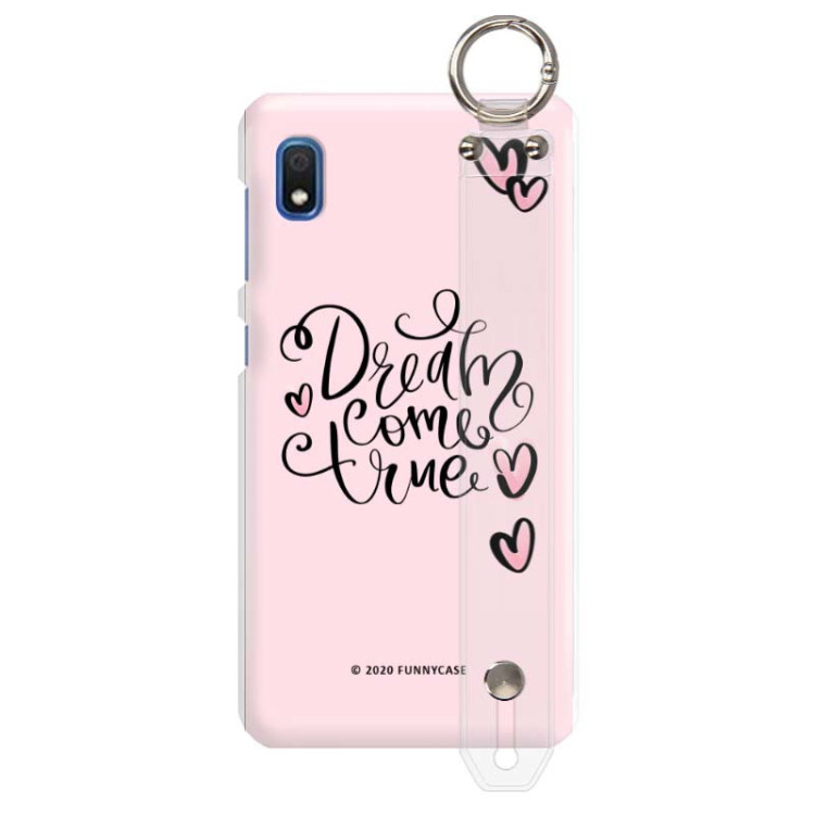Etui Samsung GALAXY A10, Etui z Uchwytem Transparentny - FunnyCase