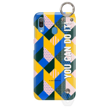 Etui Samsung GALAXY A30, Etui z Uchwytem Transparentny - FunnyCase