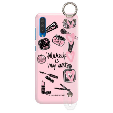 Etui Samsung GALAXY A50 / A30S / A50S, Etui z Uchwytem Transparentny - FunnyCase