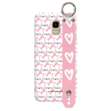Etui Samsung GALAXY J6 2018, Etui z Uchwytem Transparentny - FunnyCase