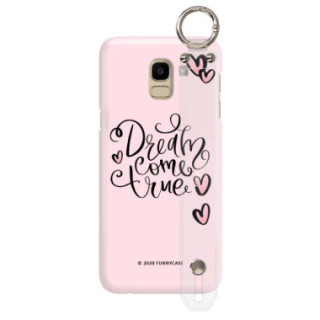 Etui Samsung GALAXY J6 2018, Etui z Uchwytem Transparentny - FunnyCase