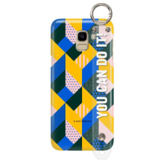 Etui Samsung GALAXY J6 2018, Etui z Uchwytem Transparentny - FunnyCase