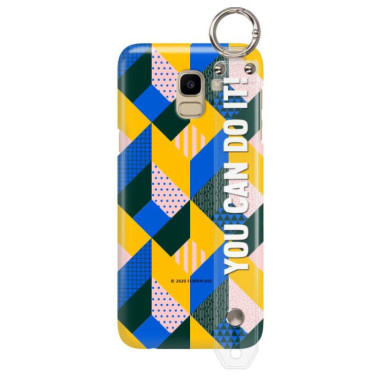 Etui Samsung GALAXY J6 2018, Etui z Uchwytem Transparentny - FunnyCase