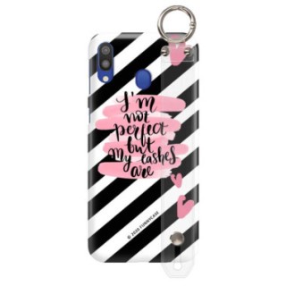 Etui Samsung GALAXY M20, Etui z Uchwytem Transparentny - FunnyCase